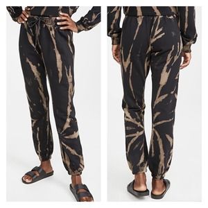 NEW Pam & Gela Dark Bleach Gym Sweatpant Size Large